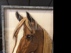Secondary image for the Vintage Horse Art Auction Item