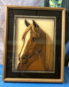 Secondary image for the Vintage Horse Art Auction Item