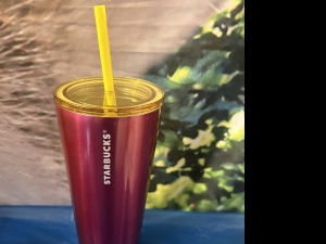 Primary image for the Starbucks Stainless Tumbler Red Auction Item
