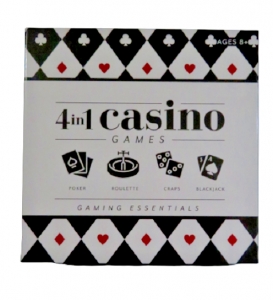 Primary image for the 4 in 1 Casino Game Auction Item
