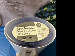 Secondary image for the Brookstone gravity water dispenser  Auction Item