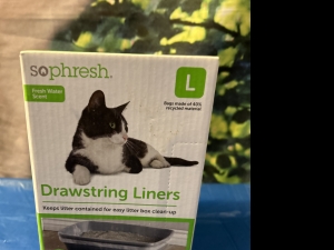 Primary image for the Sophresh Drawstring Litter Box Liner Bags Auction Item