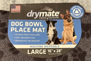 Secondary image for the DryMate Dog Bowl Placemat Auction Item