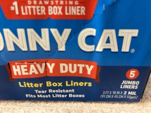 Secondary image for the Johnny Cat drawstring litter box liners Auction Item