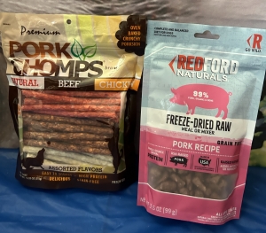 Primary image for the Pork Chomps and Redford Natural Freeze Dried Treats Auction Item