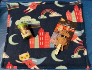 Primary image for the Cat's Play handmade mat, toys and cat nip Auction Item