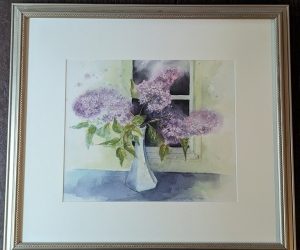 Primary image for the Art Print Lot 2 Floral Watercolors Auction Item
