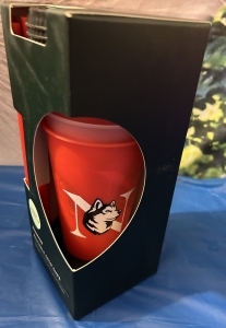 Primary image for the Starbucks NorthEastern Husky  reusable cold cups Auction Item
