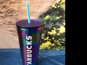 Primary image for the Starbucks Tumbler Purple Stainless Auction Item