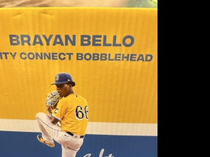 Secondary image for the Brayan Bello Bobblehead Auction Item