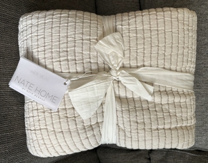 Primary image for the Nate Home Ribbed Matelasse Duvet Set Auction Item