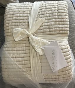 Secondary image for the Nate Home Ribbed Matelasse Duvet Set Auction Item