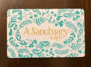 Primary image for the Gift Card to A Sanctuary Cafe Auction Item