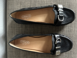 Primary image for the Coach black flats. Size 5.5 Auction Item