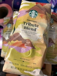 Primary image for the Starbucks Tribute Blend Coffee 1 lb Auction Item