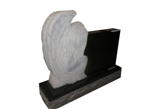 Secondary image for the Midnight Black Kneeling Angel Die Auction Item