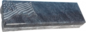 Primary image for the Dark Bahama Blue Hickey Marker with Flag Auction Item