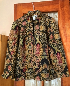 Primary image for the COLDWATER CREEK  Tapestry-Style Jacket, Extra-Large. Minimum Bid $20 Auction Item