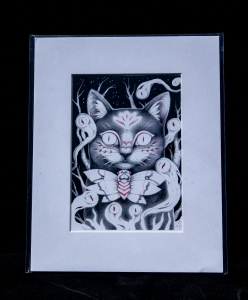 Primary image for the Cat Illustration Print Auction Item