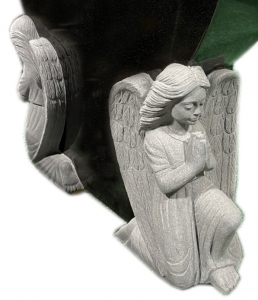 Secondary image for the Midnight Black JAD-583 Die - Hand Carved Angels  Auction Item