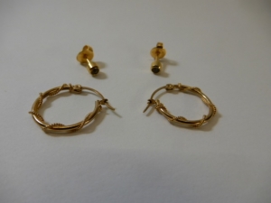 Primary image for the Gold Earrings Auction Item