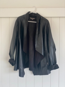 Primary image for the The Dressing Room vintage leather jacket Auction Item
