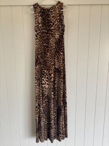 Primary image for the The Dressing Room vintage Joseph Ribkoff leopard print dress size 8-10 Auction Item