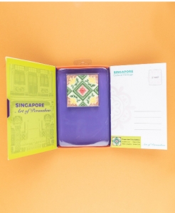 Secondary image for the Peranakan Tile Design Magnet Auction Item