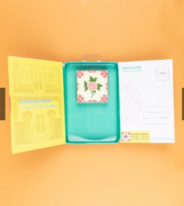 Secondary image for the Peranakan Tile Design Magnet Auction Item