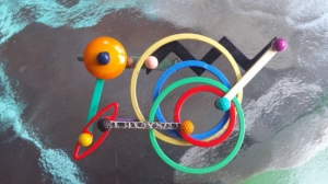Primary image for the Vintage 1980s Kinetic Brooch by Eve Kaplin Auction Item