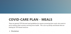 Primary image for the COVID and flu recovery care - an archive of recipes and tips based on Traditional Chinese Medicine and low-histamine approaches for $5 Auction Item