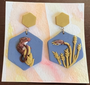 Primary image for the Field mouse earrings Auction Item