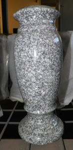 Secondary image for the Cloud Gray Round Turned Vase Auction Item