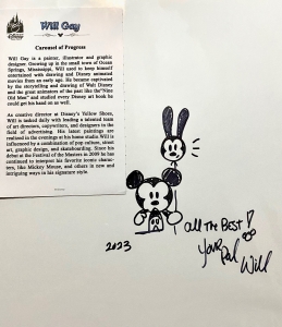 Secondary image for the Signed Disney Art Print  Auction Item