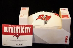 Secondary image for the Vita Vea Autographed Bucaneers Football Auction Item