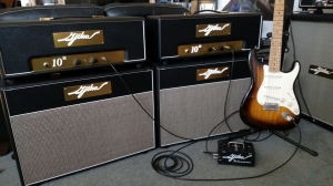 Primary image for the Gjika 10^n full mono rig - with speaker cab, and Gjika Germanium Fuzz Driver - Choose Color Auction Item