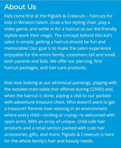 Secondary image for the Pigtails & Crewcuts Auction Item