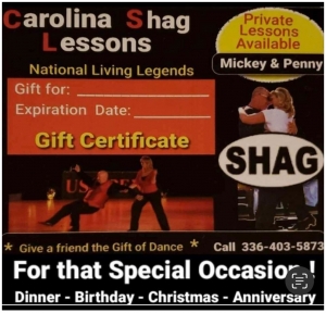 Secondary image for the Mickey & Penny's Carolina Shag Studio  Auction Item