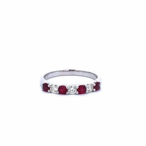 Primary image for the Beautiful Ruby & Diamond Ring Auction Item