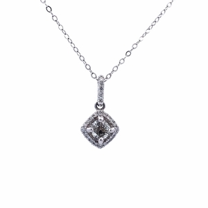 Primary image for the One of a Kind Solitaire Diamond Pendant Auction Item
