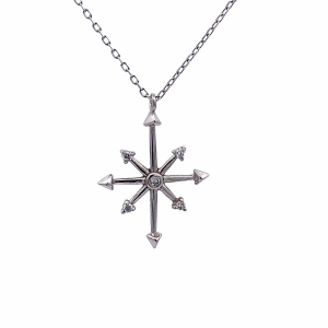 Primary image for the Elegant Diamond Star Necklace Auction Item