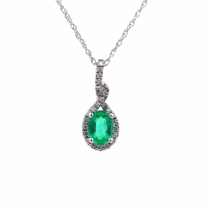 Primary image for the Dazzling Emerald and Diamond Necklace Auction Item