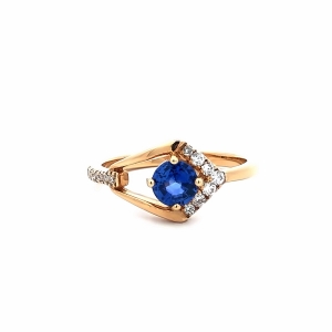 Primary image for the Montana Sapphire and Diamond Ring-Made in The Hills of Montana Auction Item
