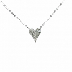 Primary image for the Brilliant Diamond Heart Pendant Auction Item