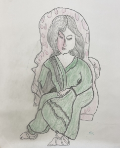 Primary image for the Lady in Green Auction Item