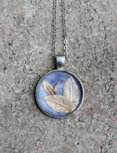 Primary image for the Wolf Willow Leaf Pendant Auction Item