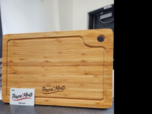 Primary image for the Gift Card & Bamboo Cutting Board Auction Item
