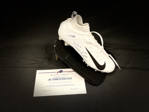 Primary image for the BUFFALO BILLS MICAH HYDE SIGNED CLEAT Auction Item