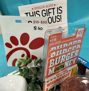 Secondary image for the 4th:Mrs. Buckley’s Fast Food Frenzy Basket #2 Auction Item