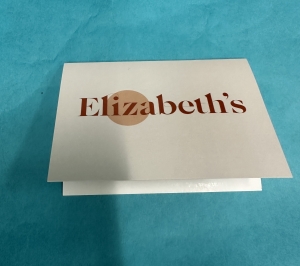 Secondary image for the Elizabeth's Gift Card Auction Item